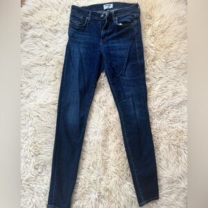 Agolde Dark Indigo Women's Skinny Jeans